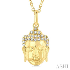 Buddha Petite Diamond Fashion Pendant