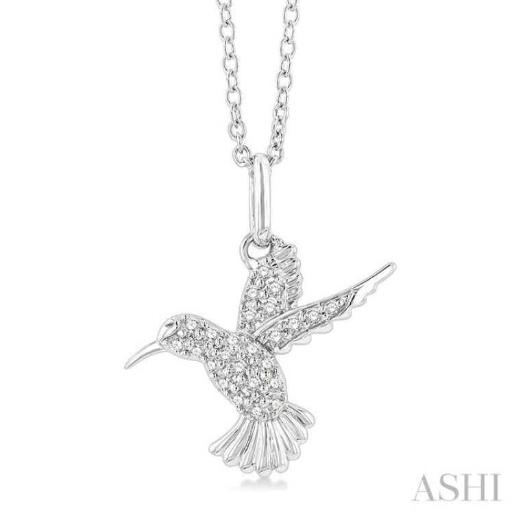 Hummingbird Petite Diamond Fashion Pendant