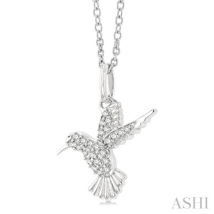 Hummingbird Petite Diamond Fashion Pendant