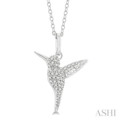 Hummingbird Petite Diamond Fashion Pendant