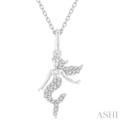 Mermaid Petite Diamond Fashion Pendant