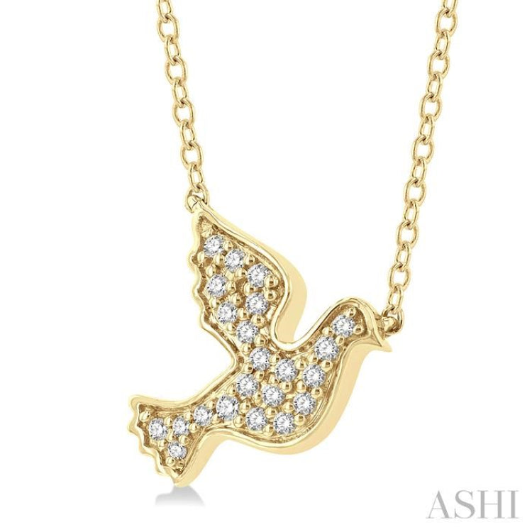 Dove Petite Diamond Fashion Pendant