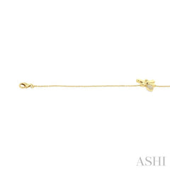 Bumble Bee Petite Diamond Fashion Chain Bracelet