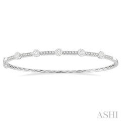 Stackable Lovebright Diamond Bangle