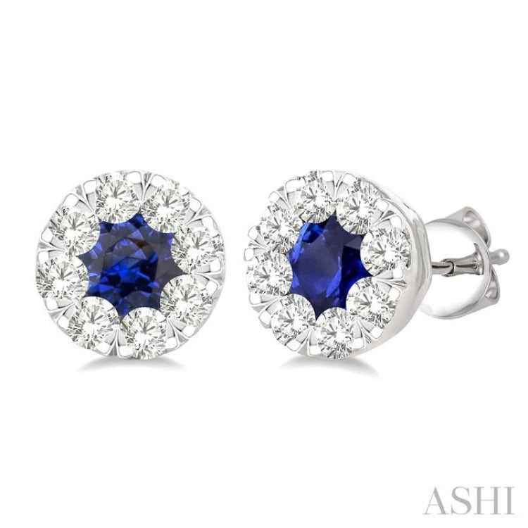 Lovebright Gemstone & Diamond Earrings