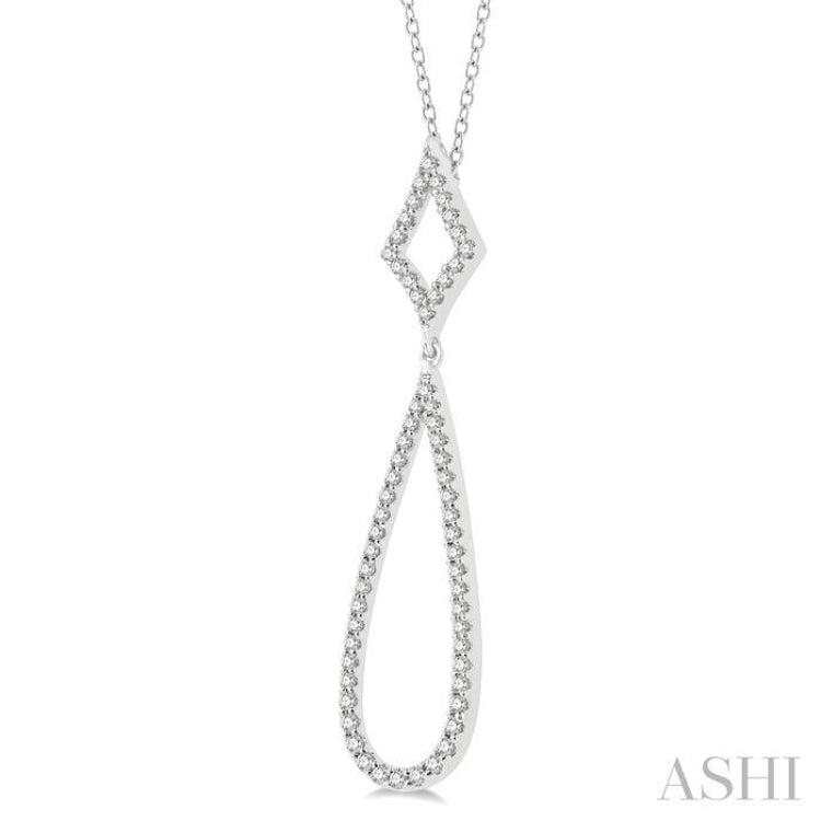 Drop Diamond Fashion Necklace