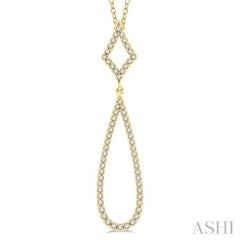 Drop Diamond Fashion Necklace