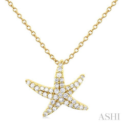 Starfish Petite Diamond Fashion Pendant