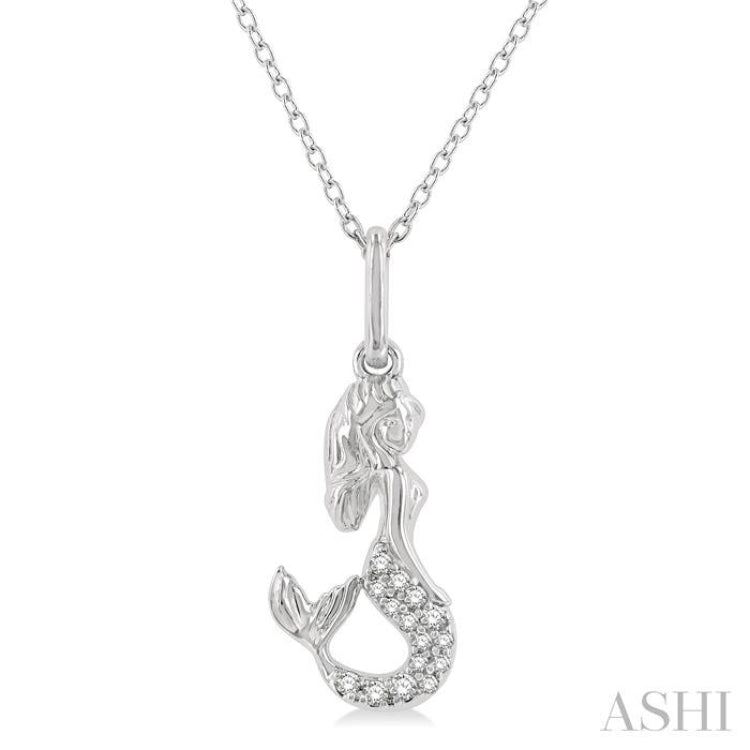 Mermaid Petite Diamond Fashion Pendant