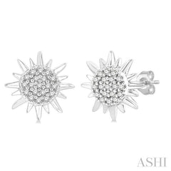 Sun Petite Diamond Fashion Earrings