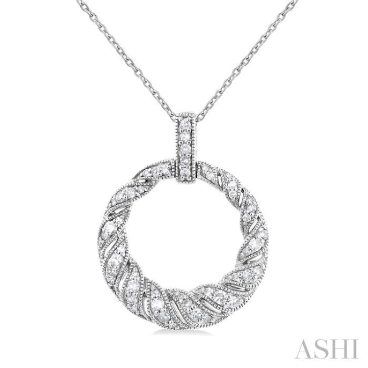 Circle Diamond Fashion Pendant