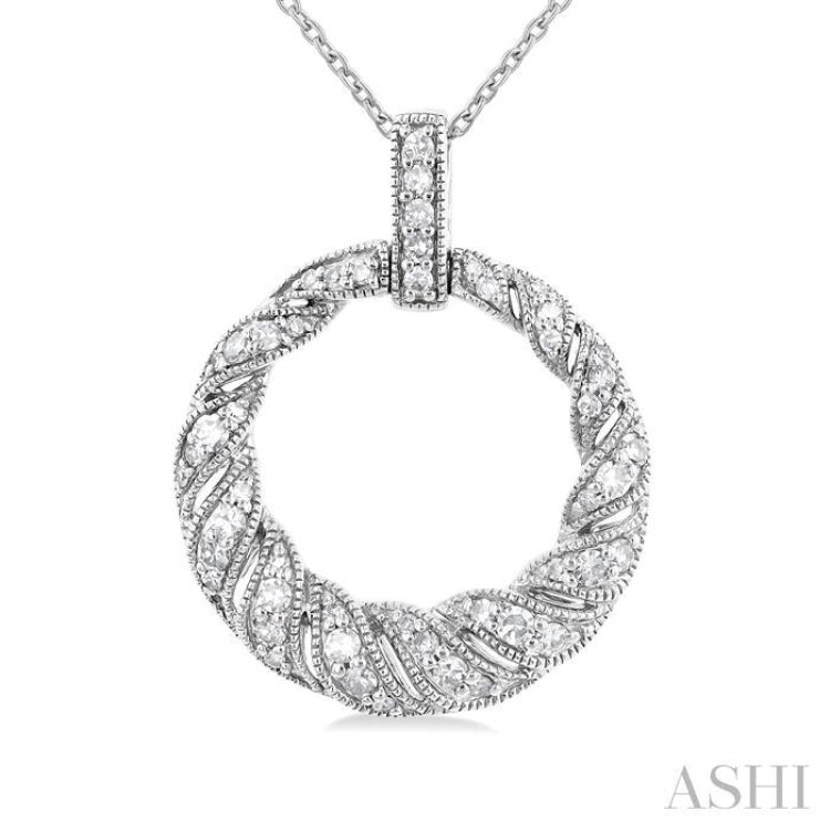 Circle Diamond Fashion Pendant