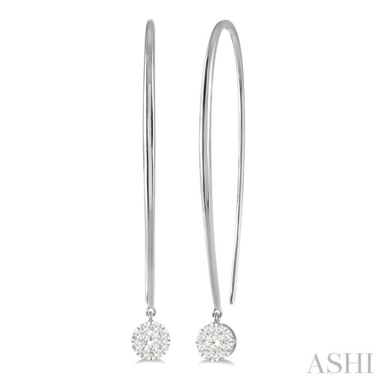 Round Shape Lovebright Essential Diamond Earrings