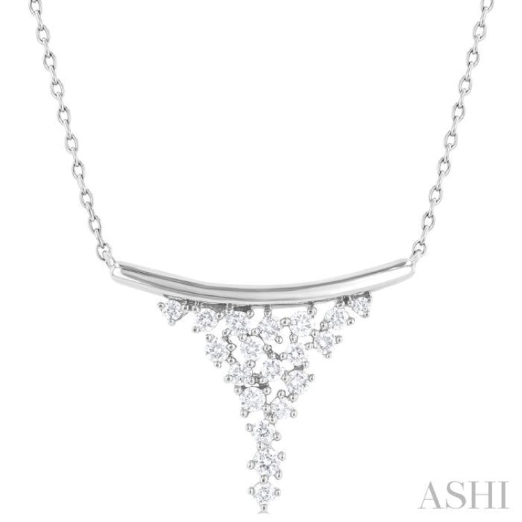 Scatter Diamond Fashion Necklace