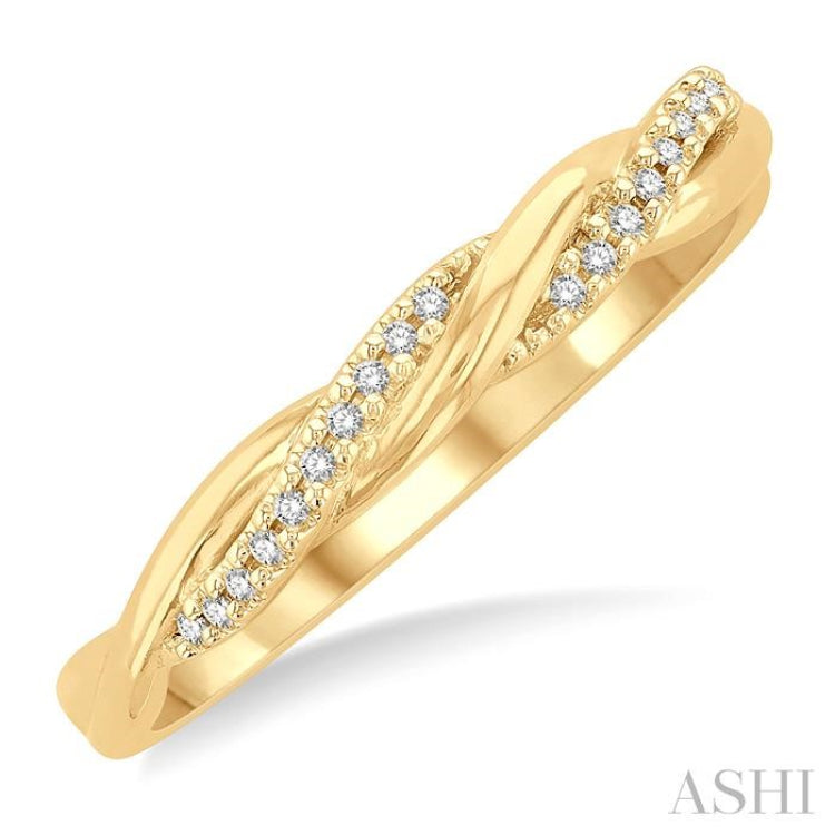 Swirl Diamond Fashion Ring