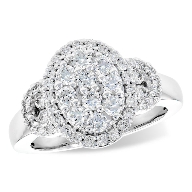14KT Gold Ladies Diamond Ring
