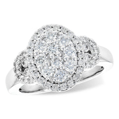 14KT Gold Ladies Diamond Ring