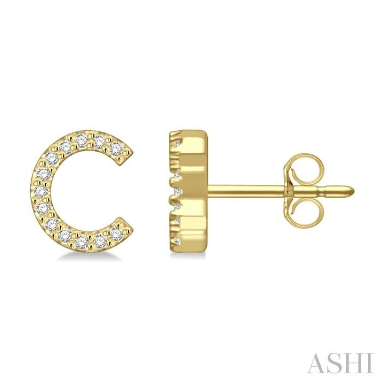 .10CTRDDM 'C' INITIAL ER 7.0MM YG 10K-S*